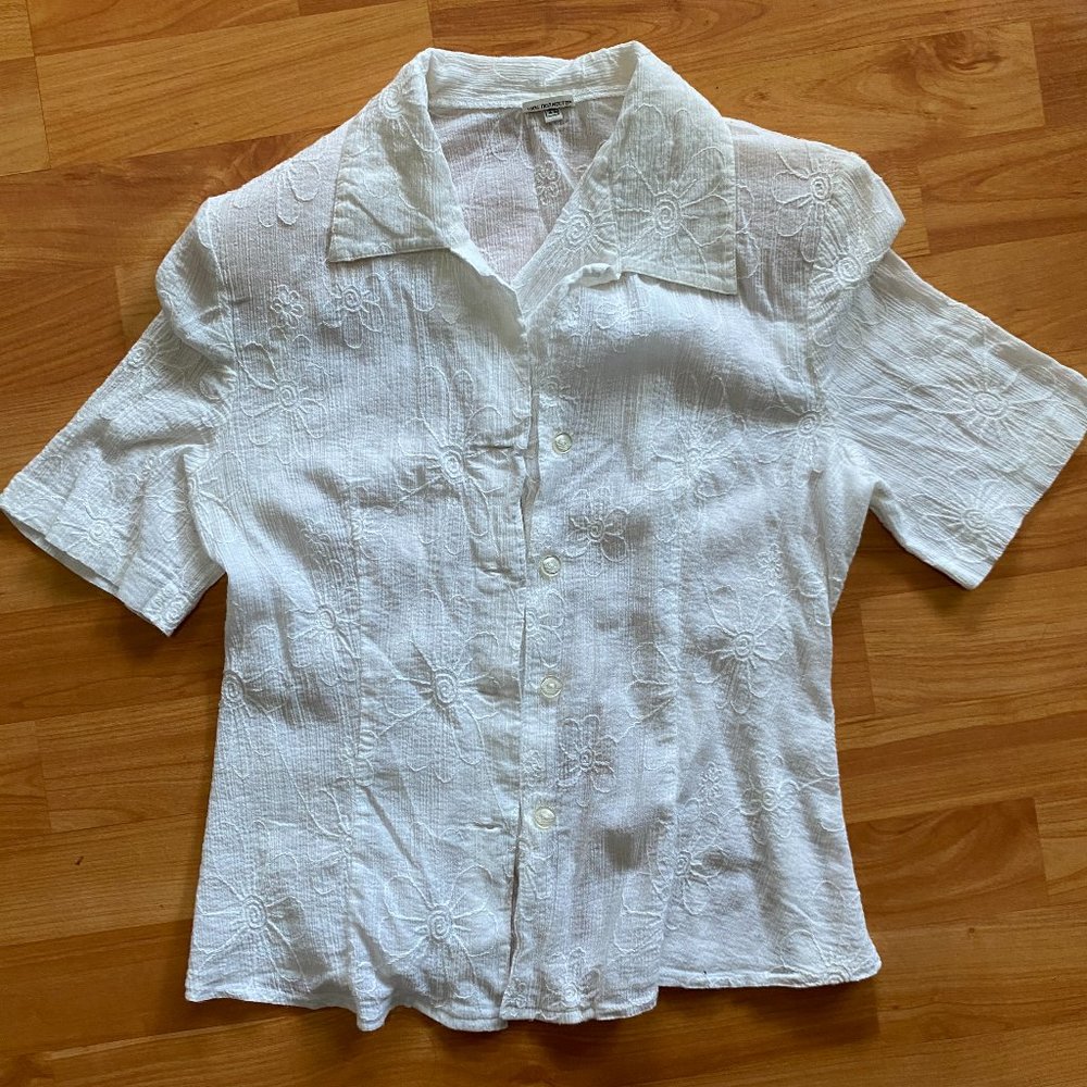 White Button-Up for Women